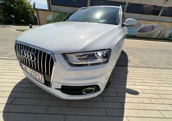 Audi Q3 cena 68900 przebieg: 218000, rok produkcji 2014 z Gorzów Wielkopolski małe 781